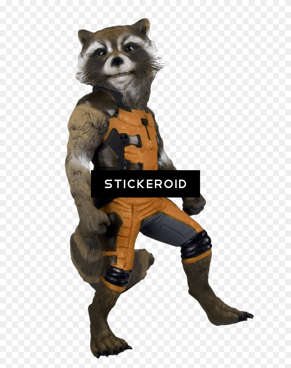 Rocket Raccoon Hd, Clothing, Figurine, Vest, Boy Free Png Download