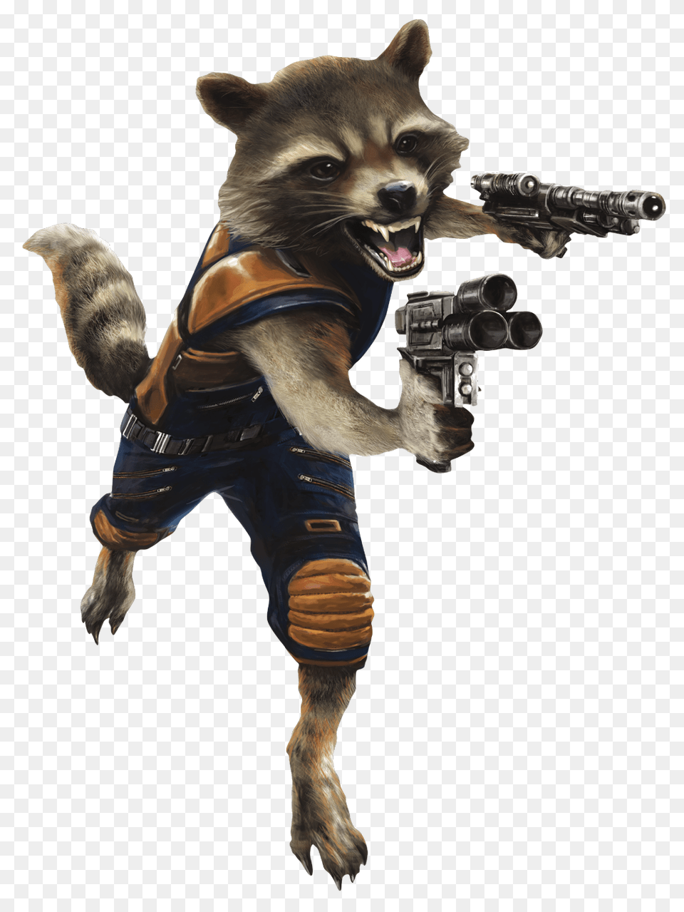 Rocket Raccoon Is The Best Marvel Character Ever, Firearm, Gun, Handgun, Weapon Png Image