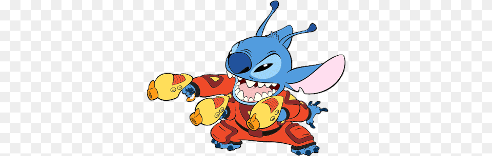 Rocket Raccoon Vs Stitch Battles Comic Vine Stitch Space Suit Art, Cartoon, Baby, Person Free Transparent Png