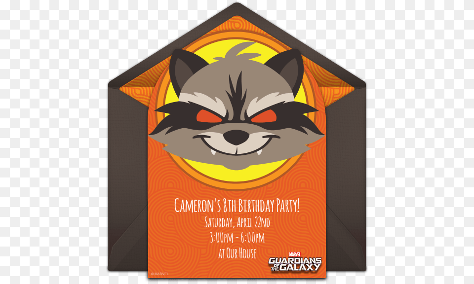 Rocket Racoon, Advertisement, Poster Png Image