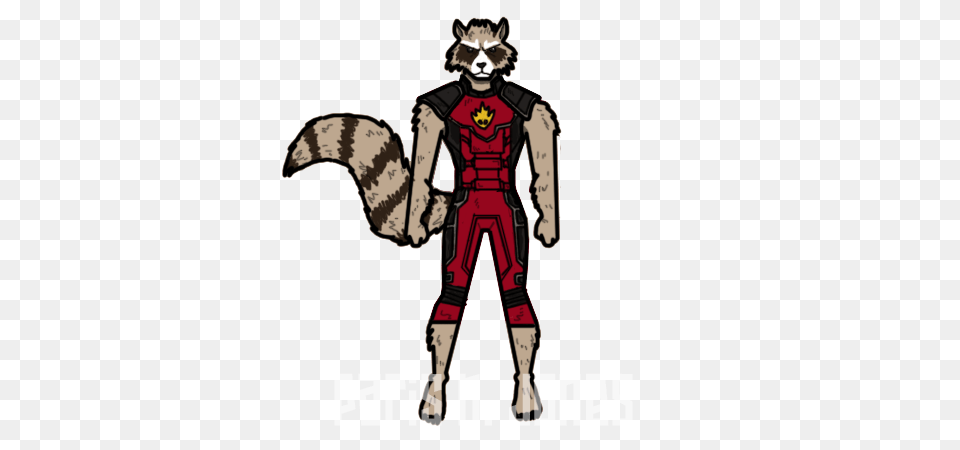 Rocket Racoon, Clothing, Costume, Person, Book Free Png Download