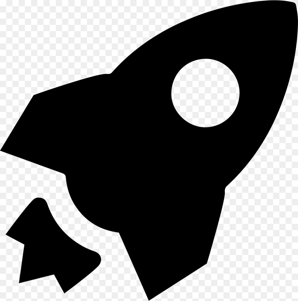 Rocket Rocket Logo Black, Silhouette, Stencil, Animal, Fish Png