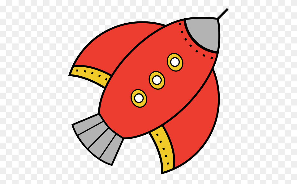 Rocket Ship Clipart, Animal, Sea Life, Fish Free Png Download