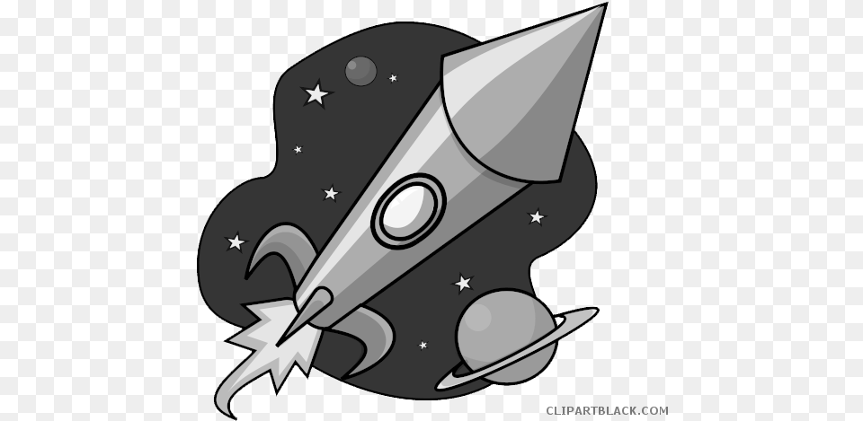 Rocket Ship Clipartblack Com Black White Rocket Clip Art, Weapon Free Transparent Png