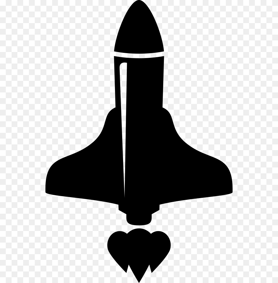 Rocket Ship Launch Rocket Ship, Silhouette, Stencil, Weapon Png Image