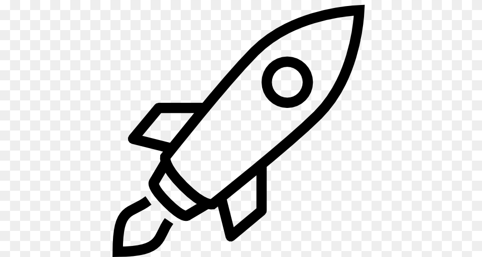 Rocket Ship Pictures, Stencil, Bow, Weapon Free Png Download