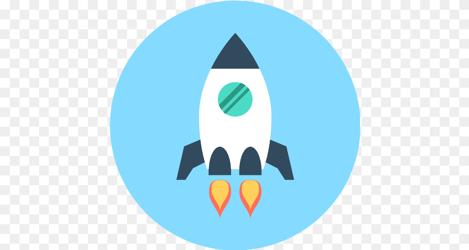 Rocket Ship Variant Small With White Circle Outline Vector Rocketship Icon Circle, Leisure Activities, Person, Sport, Swimming Png