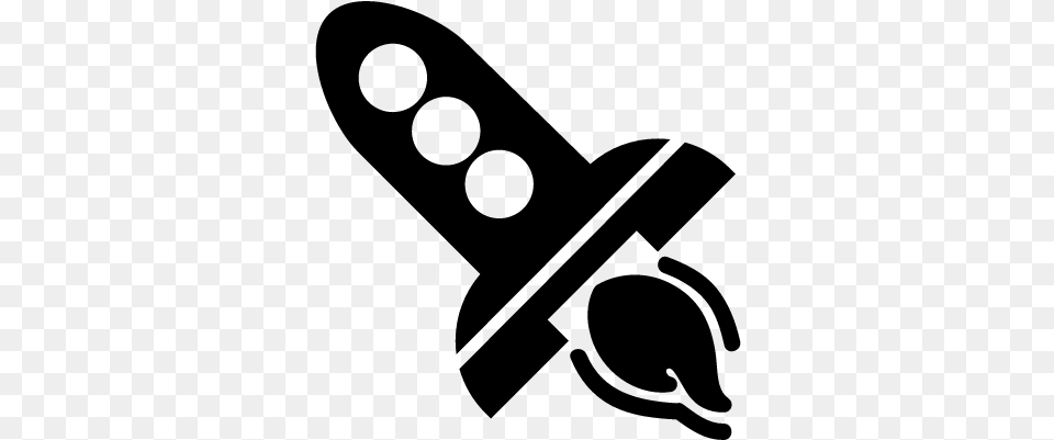 Rocket Ship Vector Icon, Gray Png