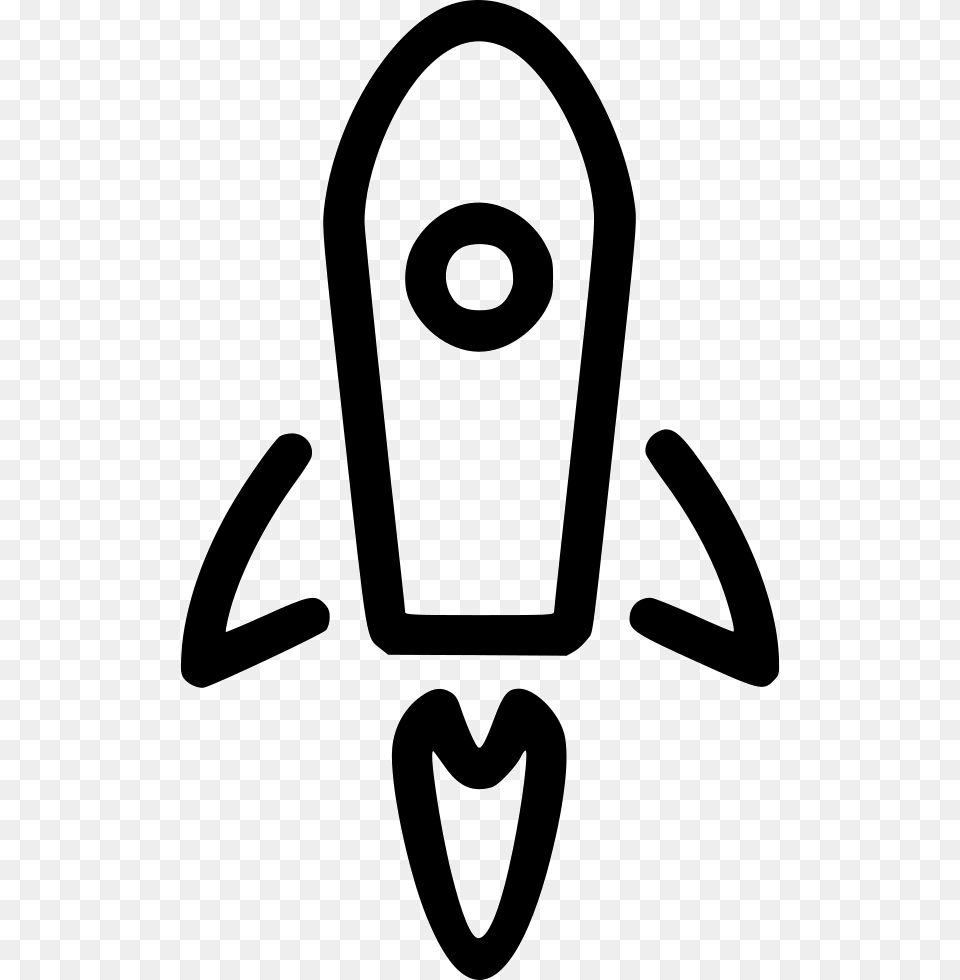 Rocket Space Nasa Icon Download, Stencil, Symbol, Bow, Weapon Png Image
