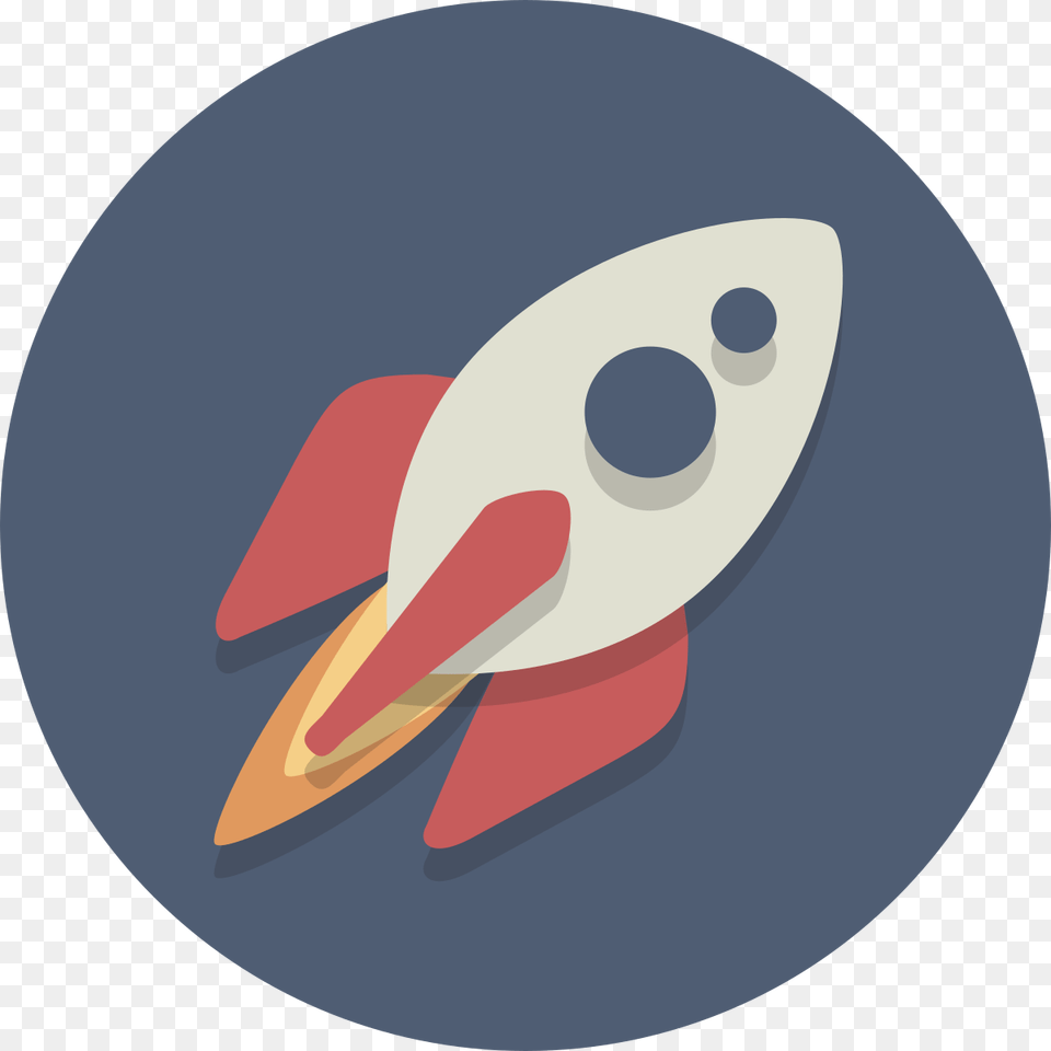 Rocket Spacecraft Spaceship Icon Rocket Logo Circle, Paint Container, Palette, Disk Png Image