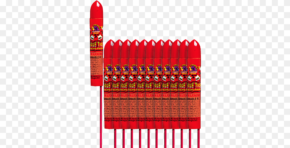 Rockets And Missiles Fierce Tiger Soaring Rockets Colorfulness Free Png