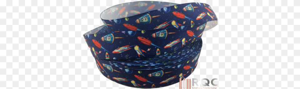 Rockets And Spaceship Grosgrain Ribbon 78 Outer Space Belt, Clothing, Hat, Formal Wear, Accessories Free Transparent Png