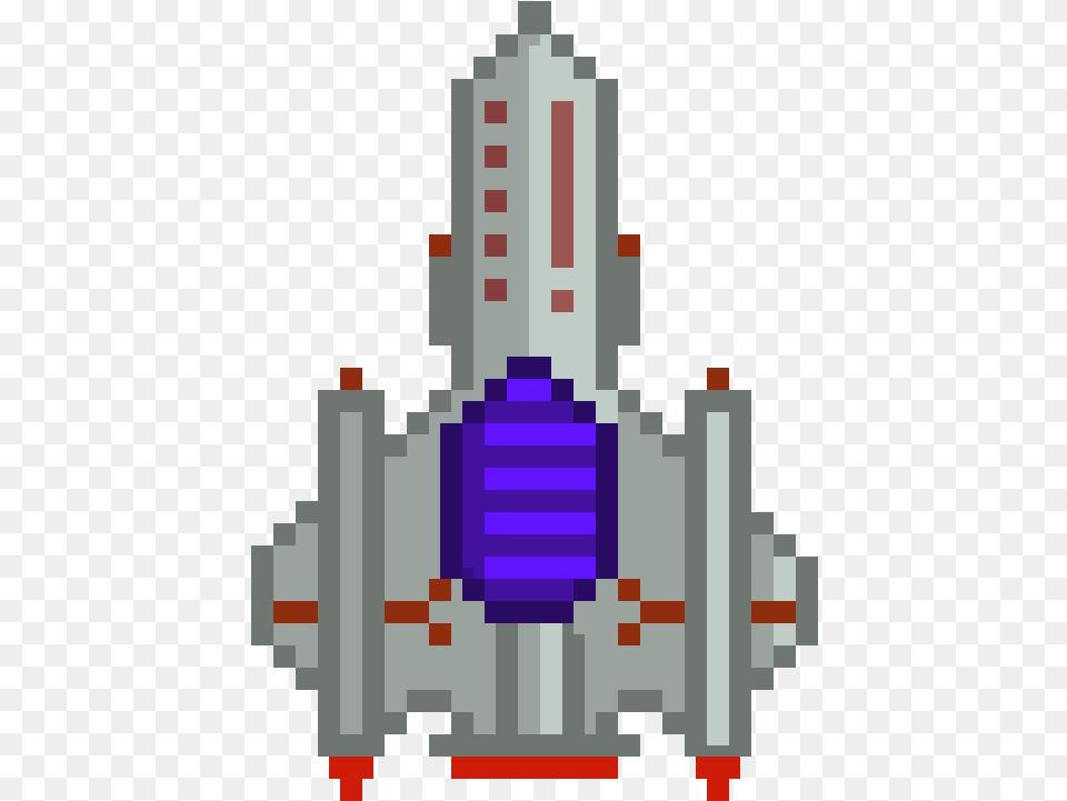Rocketship For Scratch Pixel Art, City, First Aid Free Transparent Png