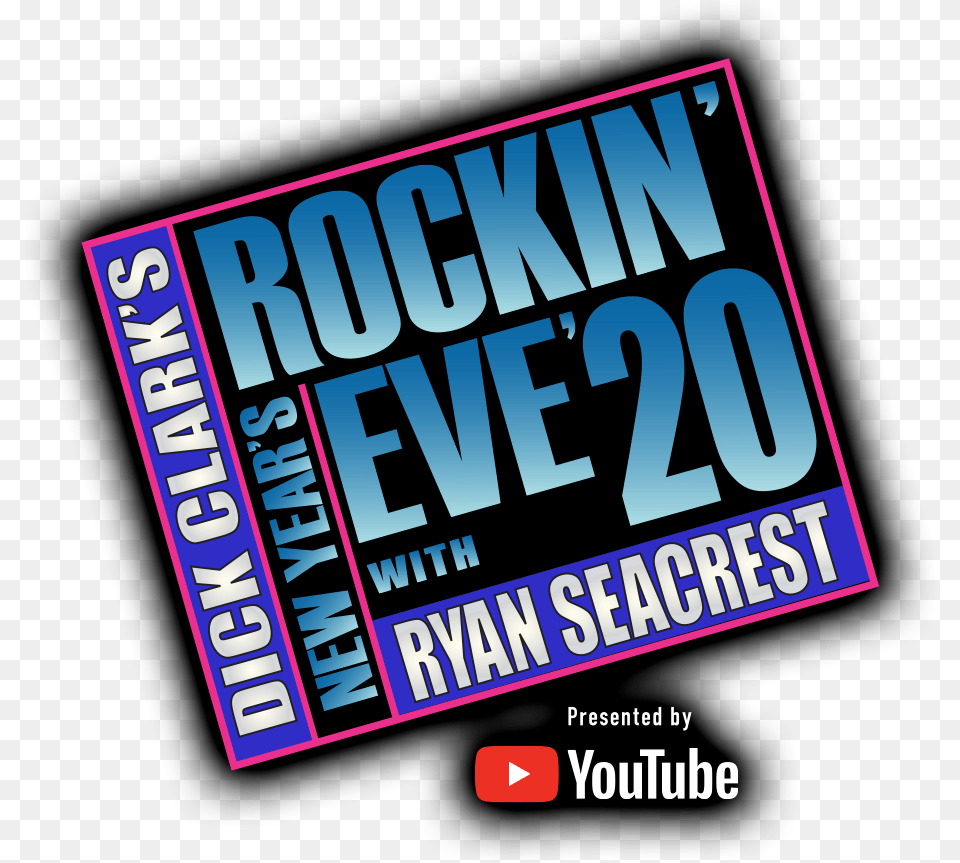 Rockin Eve With Ryan Seacrest Dick New Rockin Eve 2020, Advertisement, Poster, Scoreboard Png
