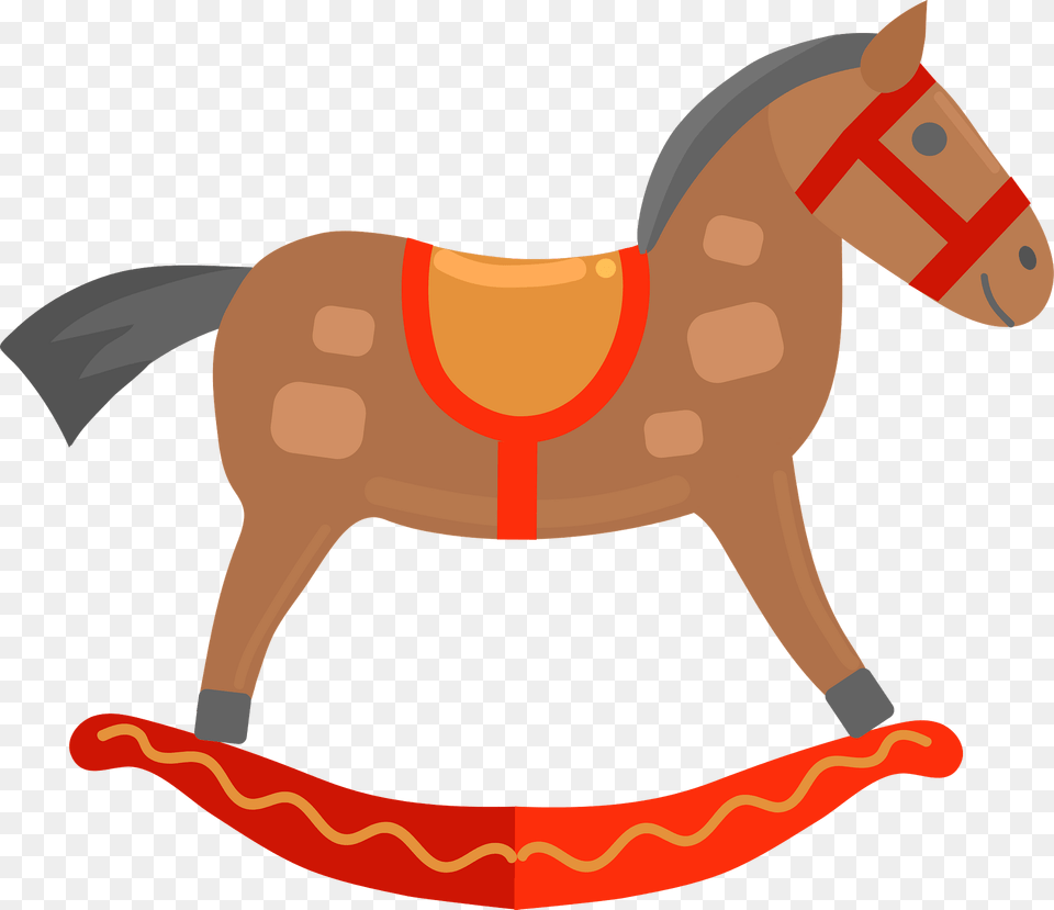 Rocking Horse Clipart, Animal, Mammal Free Png Download