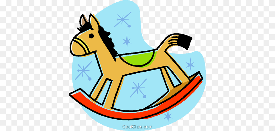 Rocking Horse Royalty Free Vector Clip Art Illustration, Furniture, Rocking Chair Png