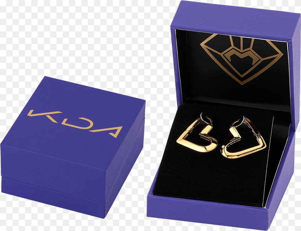 Rocklove Kda Ahri Heart Hoop Earrings Riot Games Store Kda Ring, Box, Accessories, Symbol Free Transparent Png