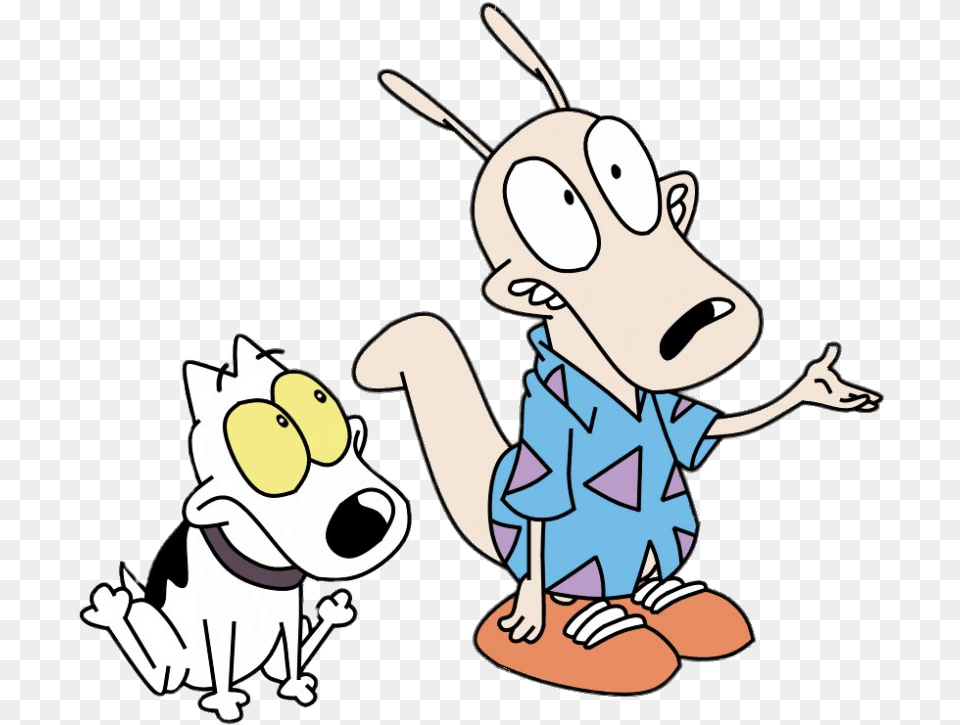 Rocko And Spunky Modern Life Of Rocko, Cartoon, Baby, Person, Face Free Png