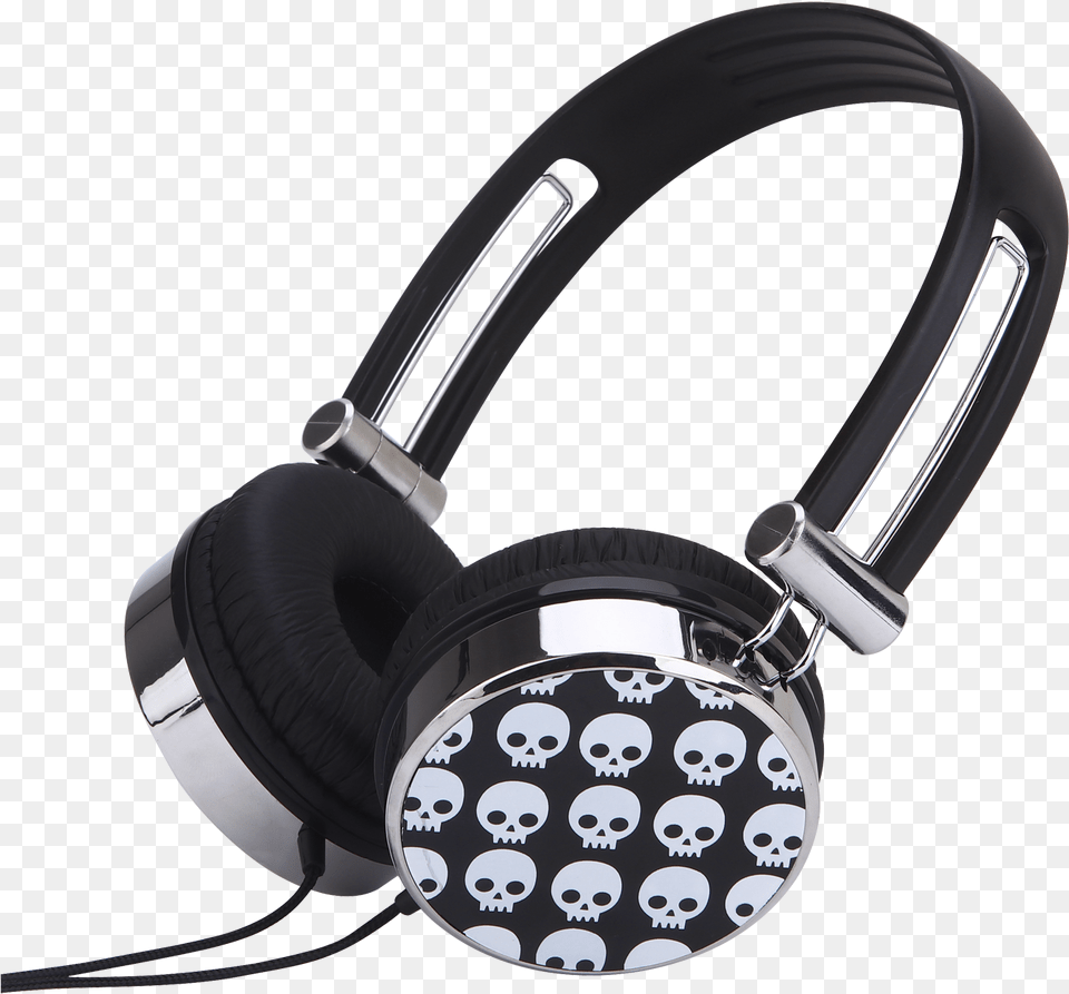 Rockpapa Over Ear Stereo Wired Skull Headphones Earphones, Electronics, Bathroom, Indoors, Room Png
