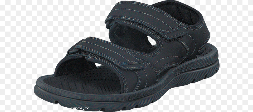 Rockport Gyks Dble Velcro Black 01 Mens Shoes Bagheera Free Vc, Clothing, Footwear, Sandal, Shoe Png Image