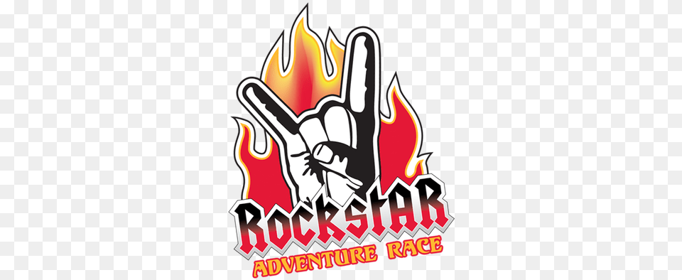 Rockstar Adventure Race Logo Rock Star, Body Part, Hand, Person, Dynamite Free Transparent Png