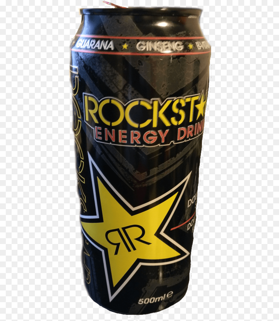 Rockstar Drink, Alcohol, Beer, Beverage, Can Free Png