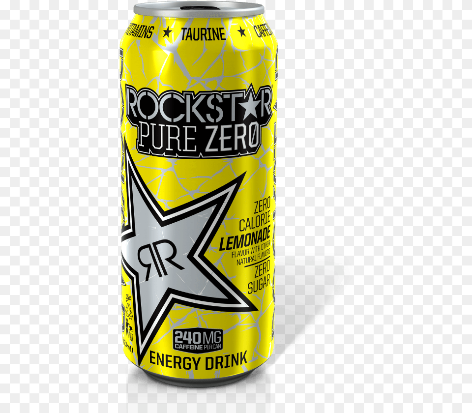 Rockstar Energy Drink, Can, Tin, Alcohol, Beer Free Transparent Png