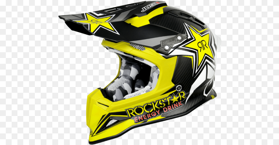 Rockstar Energy Drink Just1 J12 Rockstar, Crash Helmet, Helmet, Clothing, Hardhat Free Png