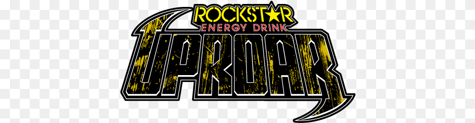 Rockstar Energy Drink Uproar Festival Wrap Party Set For Rockstar Energy Logo Design, Scoreboard, Text Free Png