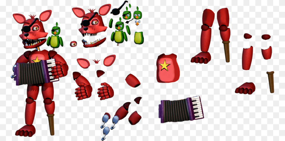 Rockstar Foxy Resource Do Not Steal Or To Use Five Nights At, Baby, Person Png