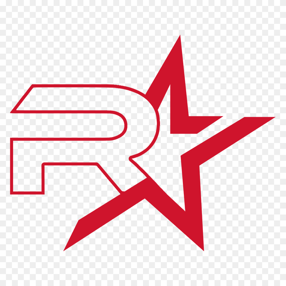 Rockstar Logo Red Rockstar Auto Conference, Symbol, Star Symbol, Dynamite, Weapon Free Transparent Png