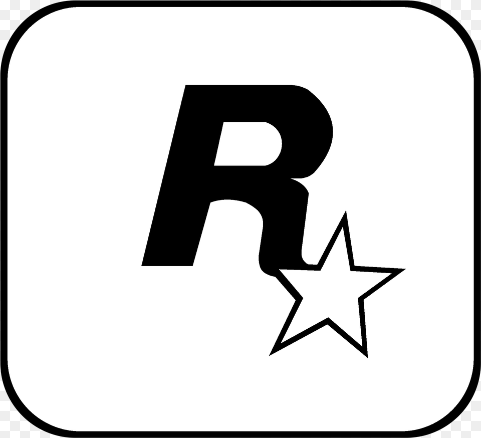 Rockstar Logo Rockstar Games Logo, Symbol, Text, Number Png Image