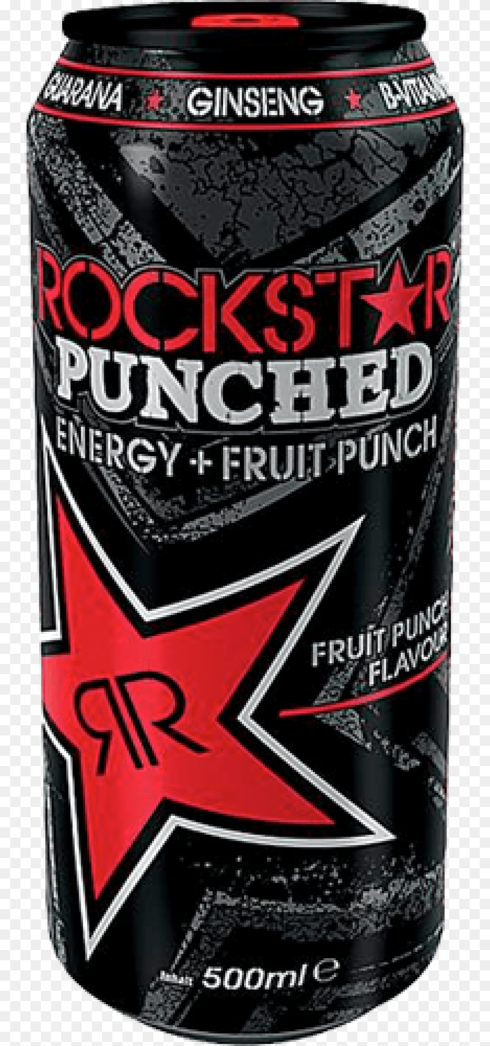 Rockstar Punched Energy Fruit Punch 05 Liter Rock Star Punch Au Fruit, Alcohol, Beer, Beverage, Lager Png