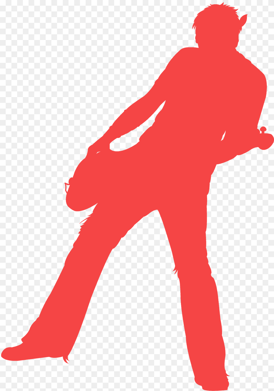 Rockstar Silhouette, Adult, Male, Man, Person Free Png Download
