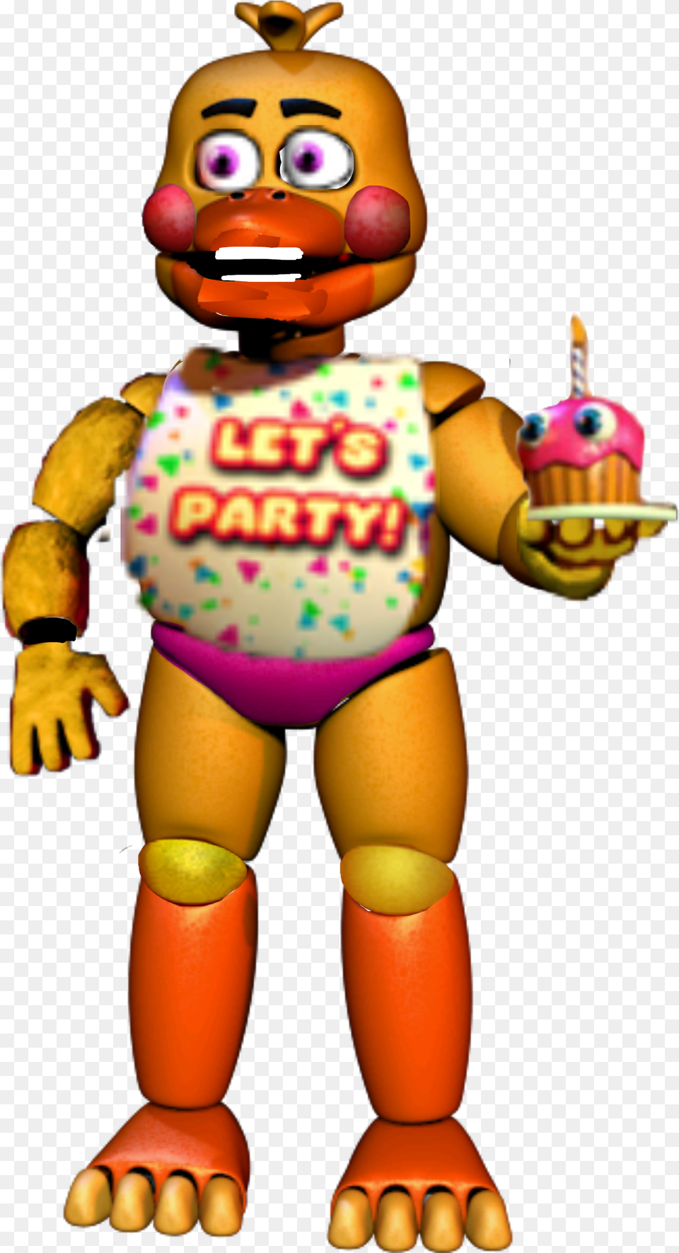 Rockstar Toy Chica Fnaf6 Rockstarchica Chica Toychica Five Nights At Freddy39s 6 Rockstar Chica Png