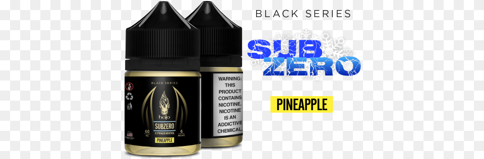 Rockstar Vapor Subzero Pineapple Halo In Pakistan Karachi Electronic Cigarette, Bottle, Aftershave Png