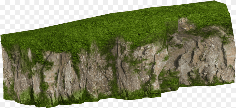 Rocktemp Slice Grass, Cliff, Moss, Nature, Outdoors Free Png Download