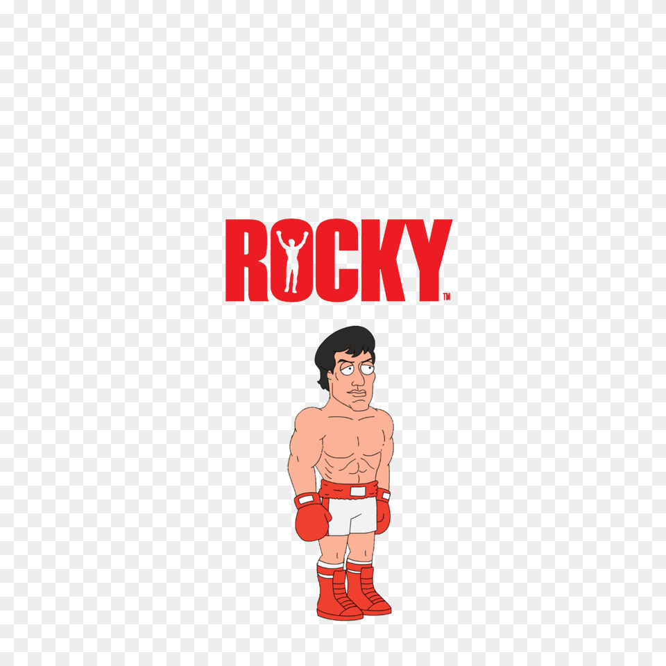 Rocky Balboa Boxing Familyguy Freetoedit, Baby, Person, Book, Publication Free Transparent Png