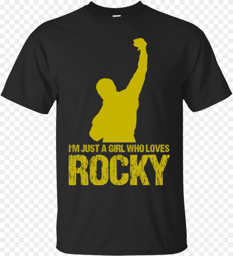 Rocky Balboa Girl Shirts Just A Loves U2013 Teebubbles Unisex, Clothing, T-shirt, Person, Shirt Free Png