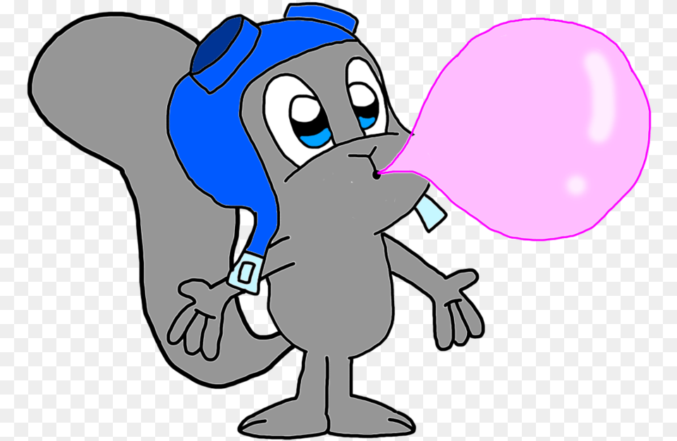 Rocky Blows A Bubble Gum, Balloon, Baby, Person Png Image