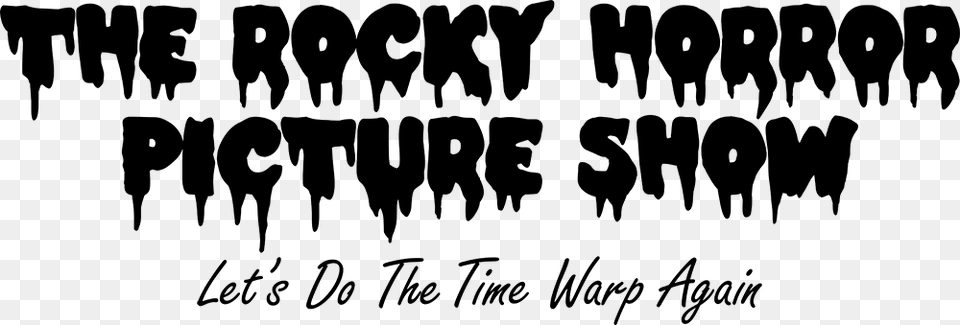Rocky Horror At Playbill Rocky Horror Picture Show, Silhouette, Text, People, Person Free Transparent Png