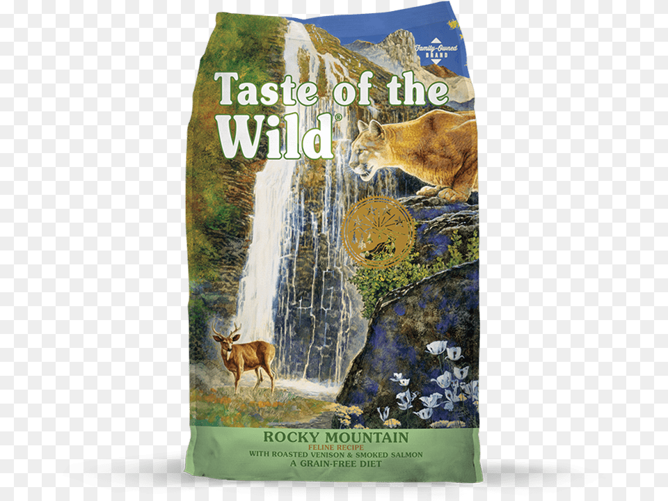 Rocky Mountain Feline Recipe With Roasted Venison Amp Taste Of The Wild Rocky Mountain, Wildlife, Animal, Mammal, Lion Png Image