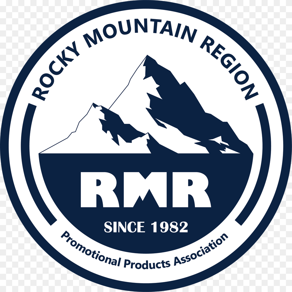 Rocky Mountain Region Promotional Products Association Emblem, Logo, Ice Png