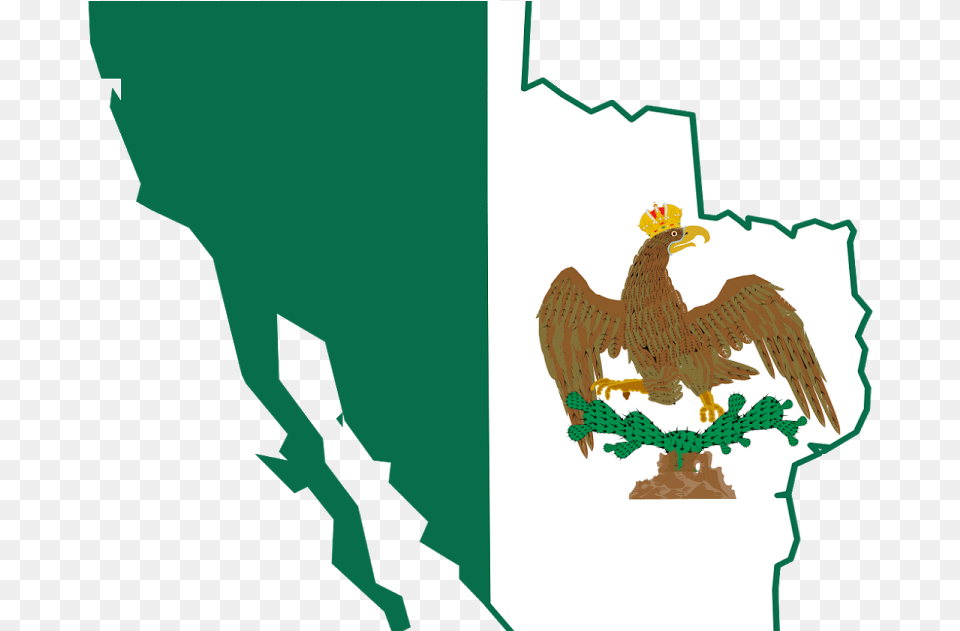 Rocky Mountain Society Of Botanical Artists Flag Mexico 1821, Animal, Beak, Bird, Vulture Free Png Download