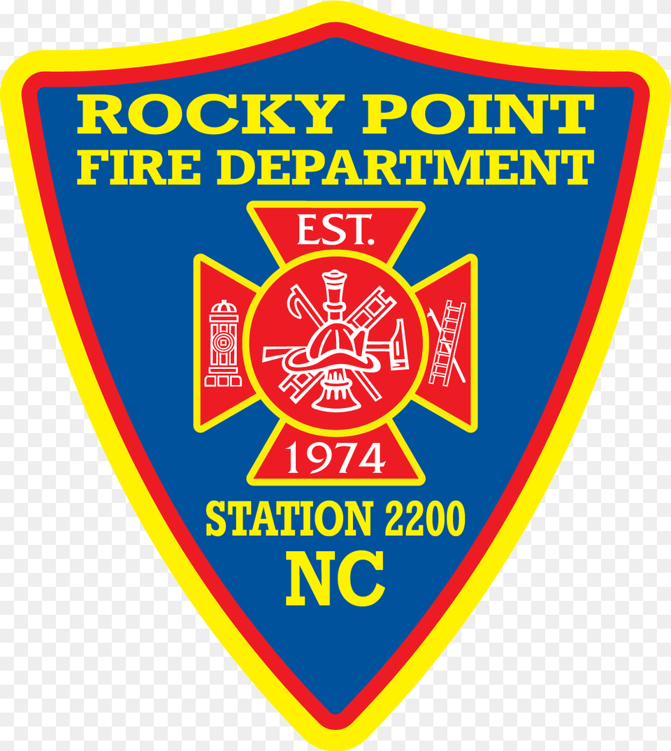 Rocky Point Fire Department Nc, Badge, Logo, Symbol, Emblem Png