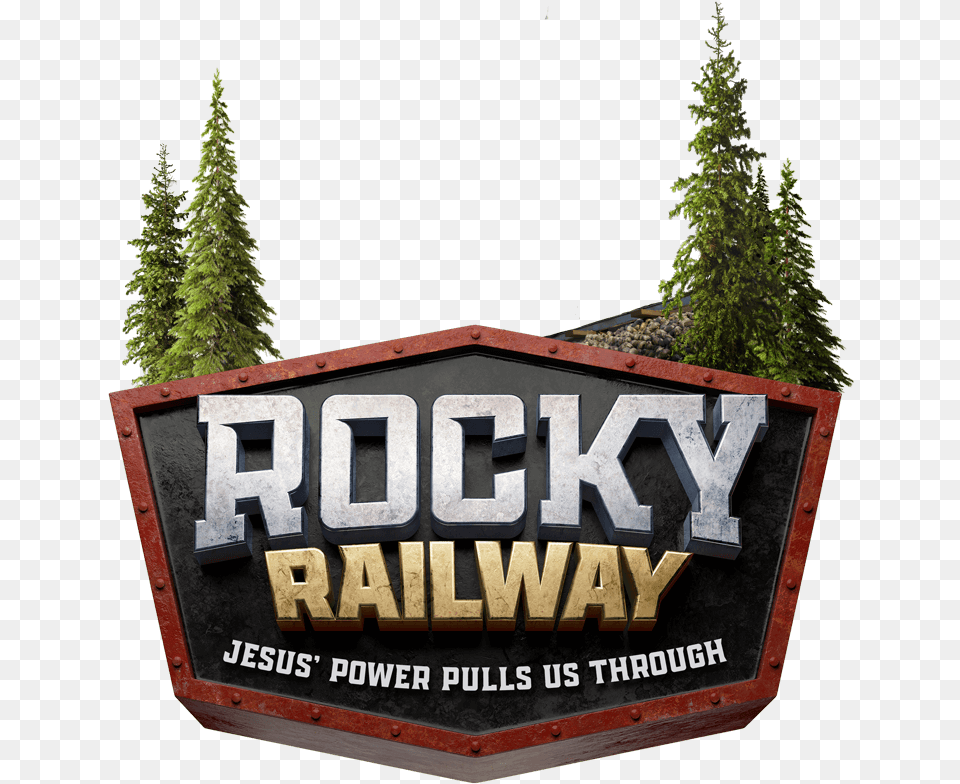 Rocky Railway Easy Vbs 2020 Vacation Bible School Group Christmas Tree, Fir, Pine, Plant, Conifer Free Png Download