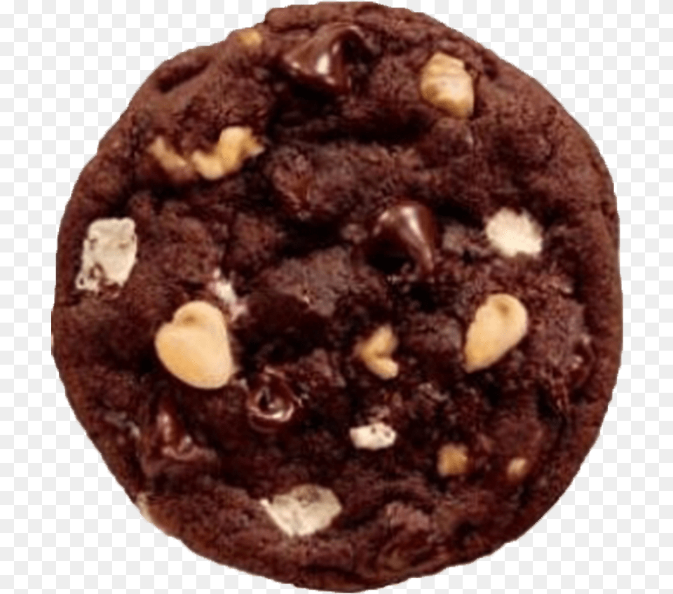 Rocky Road Cookie Rocky Road Cookie, Brownie, Chocolate, Dessert, Food Png