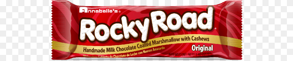 Rocky Road Original Candy Bar Confectionery, Food, Sweets, Dynamite, Weapon Free Transparent Png