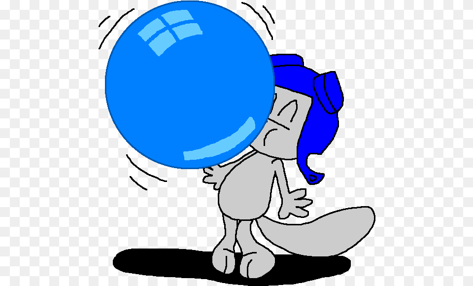 Rocky S Super Blue Bubble Gum By Pokegirlrules, Baby, Balloon, Person Free Transparent Png
