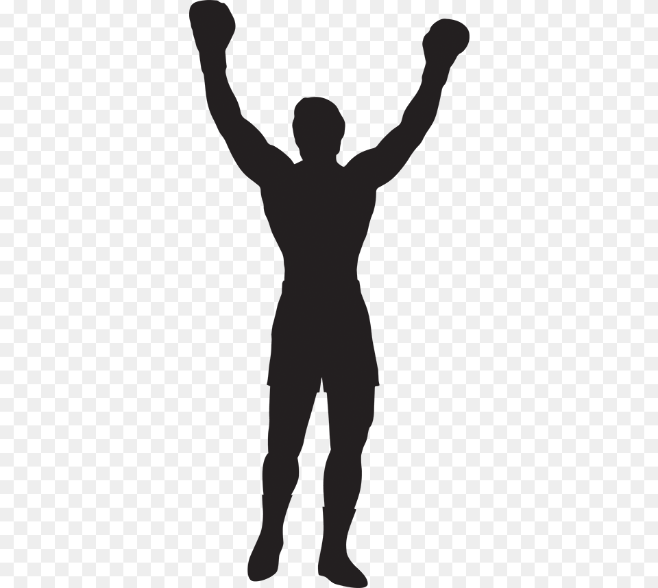 Rocky Statue, Gray Png Image